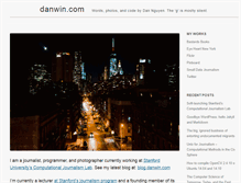 Tablet Screenshot of danwin.com